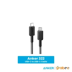 Anker 322 USB-C to USB-C Cable (3ft Braided)