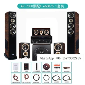 2.1//7.1 Dolby ho-me theater main speaker solid wo-od front sound panoramic sound DTS-X floor-standing speaker