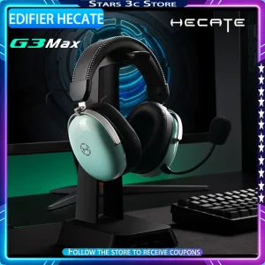 EDIFIER HECATE G3 MAX Head Mounted Gaming Headphones Wireless Four Mode Noise-canceling Mic High Performance Gaming Headphones