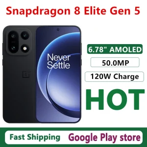 Global Rom Oneplus 15 Mobile Phone 6.78" AMOLED 50.0MP Camera 120W Charge 50.0MP IP69 Waterproof Snapdragon 8 Elite Gen 5 OTA