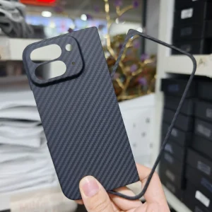 Magnetic Carbon Fiber Case for For Google Pixel 10/9 Pro Fold Silm Real Aramid Carbon Fiber Lens Protection Cover