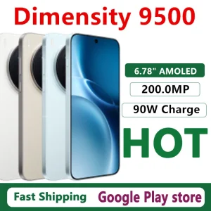 Original Vivo X300 Pro Mobile Phone Dimensity 9500 IP69 Waterproof 6.78" AMOLED 200.0MP 90W Charge Android 16.0 OTA 6510mAh