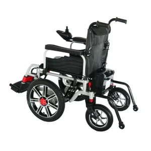 Strong Obstacle-crossing Ability Foldable Power Chair Electric Motorized Wheelchair with Big Front Tyre