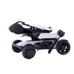 2025 Hot Sale Bluetooth Control Aluminum Folding Lightweight Motorized Electric Wheelchair For Disabled People