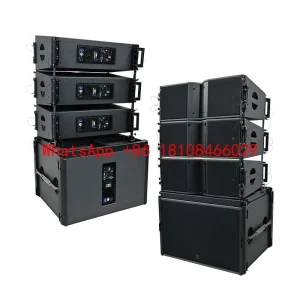 1+3 Audio Set Sounds System  Ka210 Line Array With Ka18S Active 18 Inch Subwoofer Powered  Professional Active Pa Speaker System