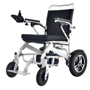 Portable Lightweight Electric Intelligent Folding Wheelchair with Motorized Rims Foldable Rehabilitation Equipment