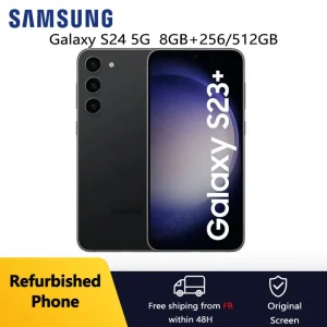 Refurbished Samsung Galaxy S24 5G 6.2" AMOLED ROM 256/512GB RAM 8GB Global Version Exynos NFC Original Android AI Cell Phone