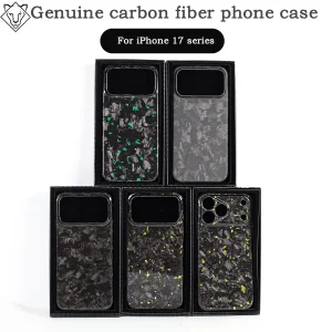 Real carbon fiber phone case For iphone 17 PRO MAX 17 Pro case forged pattern designUltra-thin Lightweight Durable Sturdy