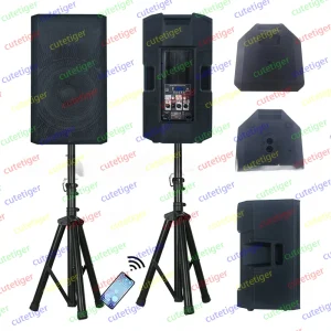 Sound Box DJ Party Array Line System 5000W 15" High Power Professional Audio Out/indoor PA Speaker System