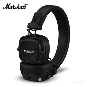 Marshall Major Ⅴ On-Ear Bluetooth Headphones Wireless Deep Bass Foldable Headset with Microphone for Sports & Gaming