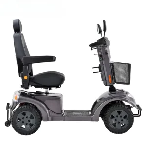 2025 Four-wheel Open-Body Foldable Electric Mobility Scooter 1200W Motor 40-60km Range Fast-Folding Portable Power Scooter for
