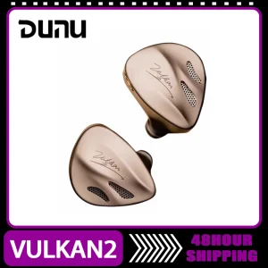 DUNU VULKAN2 in-ear Headphones Wired HiFi in-ear Balanced Armature Earphones High-quality Earbuds VULKAN 2 Pc Gamer Gifts Man
