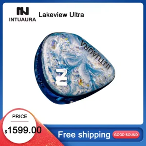INTUAURA Lakeview Ultra-wideband 2nd-gen Dynamic Driver IEMs HiFi Monitor Earphone Wired Earbuds for Audiophiles Musicians