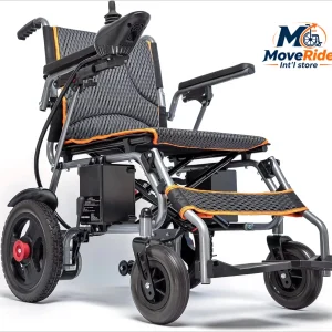 Electric Wheelchair for Adults Lightweight Foldable Power Wheelchairs All Terrain Motorized Wheelchair Airline Approved