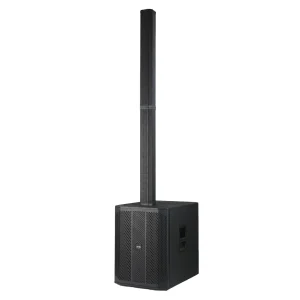 B7 4000W Peak 1000W RMS 15 Inch Subwoofer Audio Dj Party Stage Indoor Outdoor Active Professional Column Speaker PA System